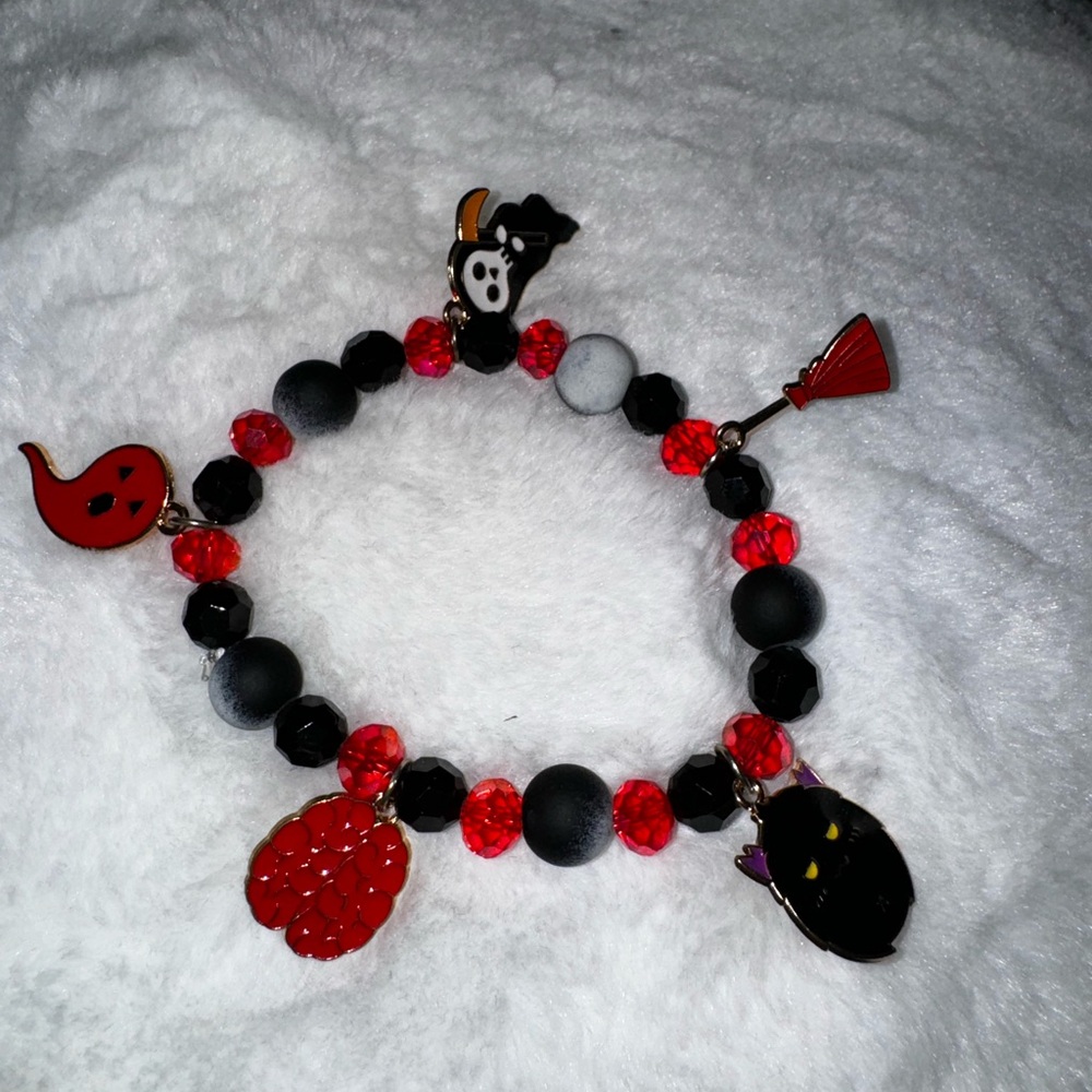 Halloween charm bracelet